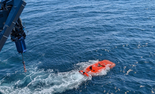 Deep-Water Testing of Subnero Modems in the Gulf of Mexico