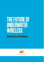 The Future of Underwater Wireless