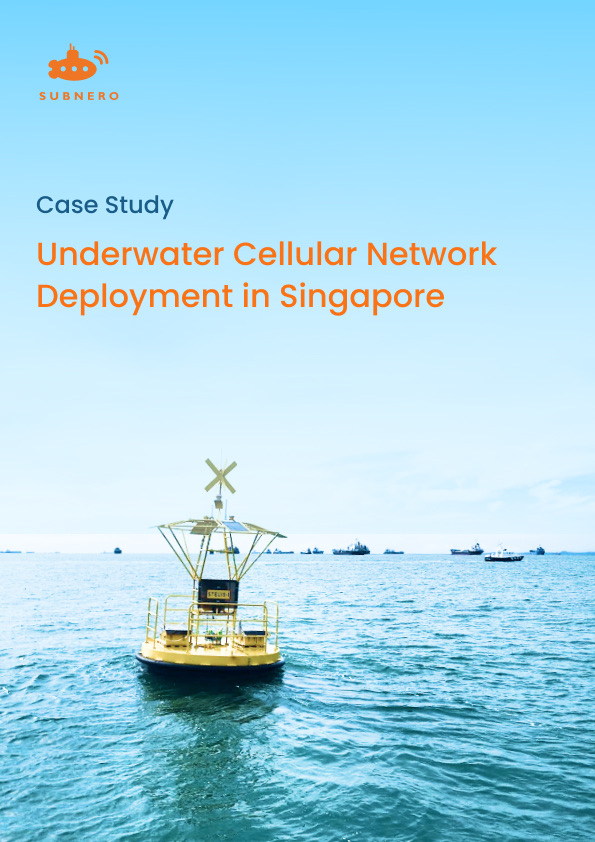 Underwater Cellular Network Case Study