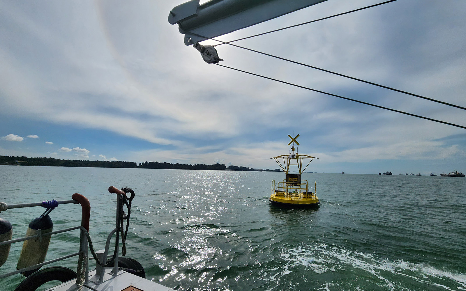 Underwater cellular network deployed in Singapore waters by Subnero